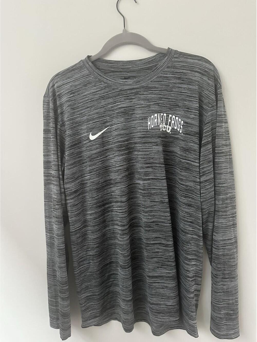 Nike TCU Horned Frogs Dri-Fit Shirt Large Texas Christian University